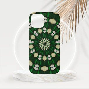 Coque Case-Mate iPhone Vert émeraude et verre ivoire