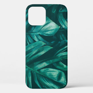 Case-Mate iPhone Case Vert foncé, feuillage de jungle tropicale.