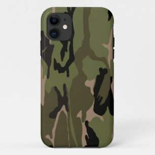 Coque Case-Mate iPhone Vert forêt Camo