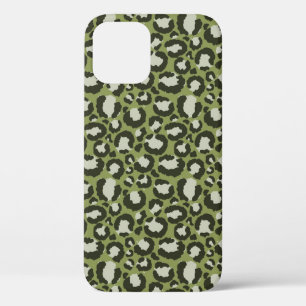 Case-Mate iPhone Case Vert mousse Imprimé animalier Taches de léopard Gl