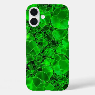 Coque Pour iPhone 16 Plus Vert&Noir