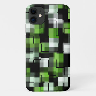 Case-Mate iPhone Case Vert noir blanc Motif moderne