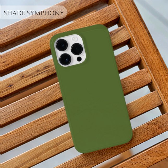 Coques Case-Mate iPhone Vert olive foncé L'une des meilleures teintes vert (Plain solid green samsung iphone cases)