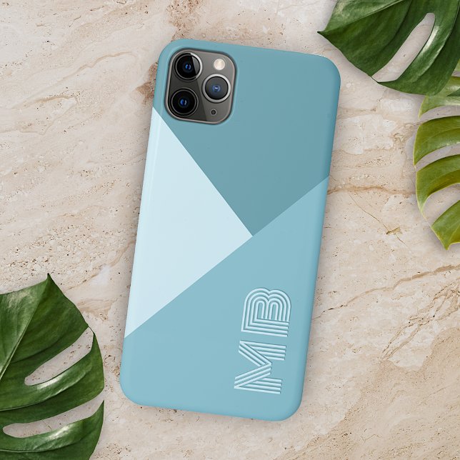 Coques Case-Mate iPhone Vert sarcelle sarcelle de mer bleu océan personnal (Créateur téléchargé)