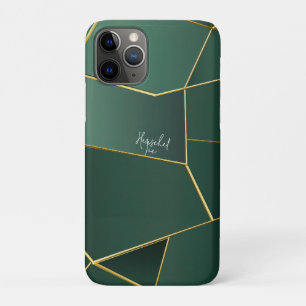 Case-Mate iPhone Case Vert sauge élégant Asymétrique Géométrique