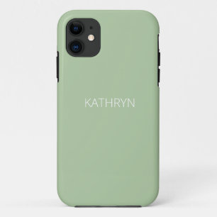 Case-Mate iPhone Case vert sauge solide