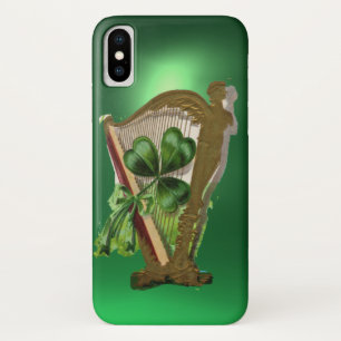 Coque Case-Mate Pour iPhone VERT SHAMROCK HARP vert