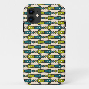 Coque iPhone 11 Vert Turquoise Black Cream Tribal iPhone 5/5s Coqu