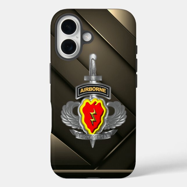 Coques Case-Mate iPhone Vétéran de la 25e division d'infanterie en Afghani (Verso)