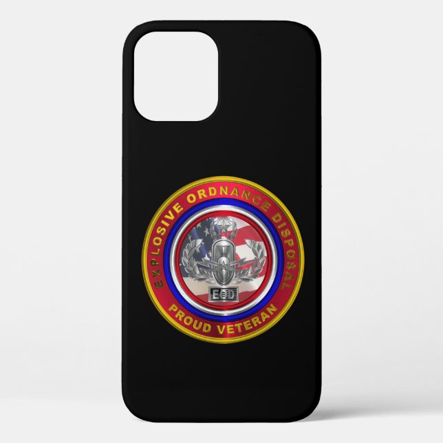 Coques Case-Mate iPhone Vétéran de la neutralisation des explosifs (EOD) (Verso)