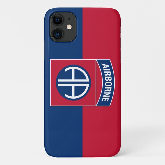 Coques Case-Mate iPhone Vétéran militaire du drapeau de la 82e division aé (Dos)