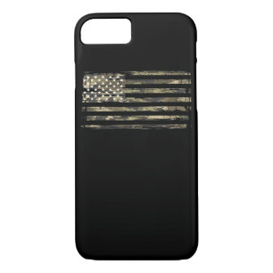 Case-Mate iPhone Case Vétéran patriote de camouflage de drapeau