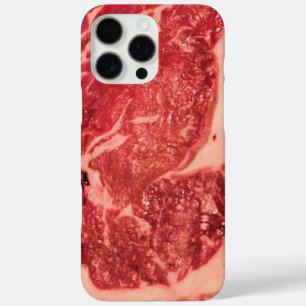 Coques iPhone 16 Pro Max Viande Rouge Crue de Qualité Supérieure Photo Ma