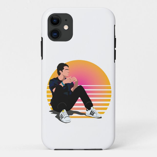 Coques Case-Mate iPhone Vibe rétro Marcus Baker années 90 (Dos)