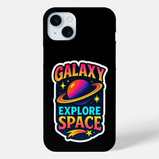 Coques Case-Mate iPhone Vibes célestes en orbite électrique (Verso)