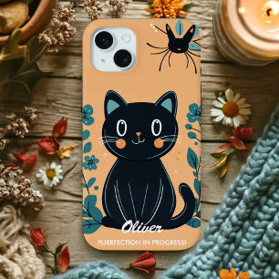 Coque Case-Mate iPhone Vibes Charming Cat - Cosy & Cute Charme