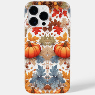 Coque Case-Mate iPhone Vibes d'automne rustiques Citrouille peint