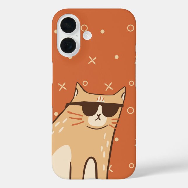Coques Case-Mate iPhone Vibes de chats cool (Verso)