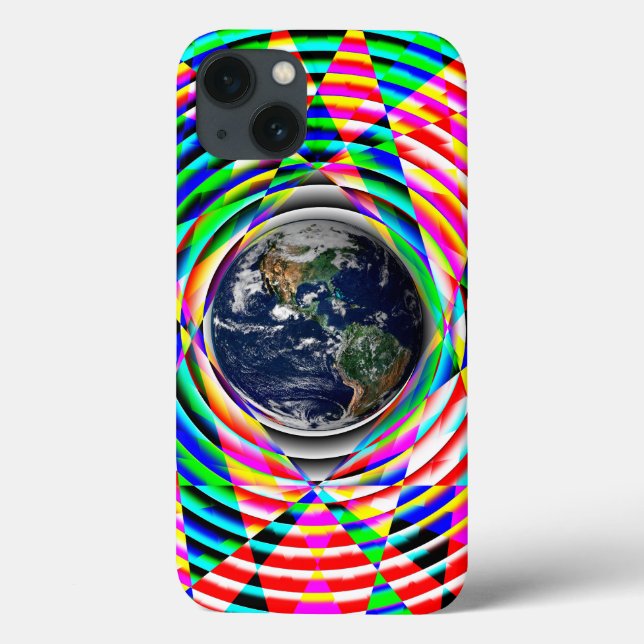 Coques Case-Mate iPhone Vibes de la Terre par Kenneth Yoncich (Verso)