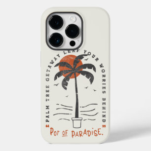 Coque Case-Mate iPhone Vibes de plage Tropical Palm Tree Summer Sun Retro