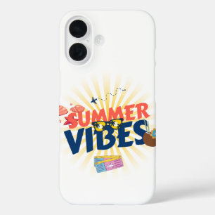 Coque Pour iPhone 16 Vibes d'été - Évasion tropicale