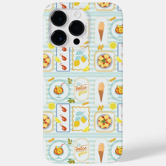 Coques Case-Mate iPhone Vibes d'été méditerranéen (Verso)