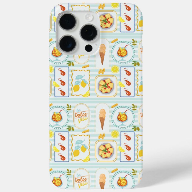 Coques Case-Mate iPhone Vibes d'été méditerranéen (Verso)