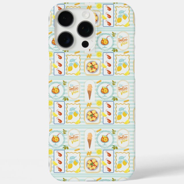 Coques Case-Mate iPhone Vibes d'été méditerranéen (Verso)