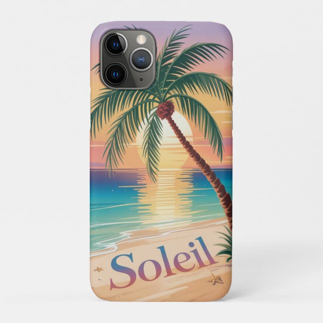 Coques Case-Mate iPhone Vibes Ensoleillées (Dos)