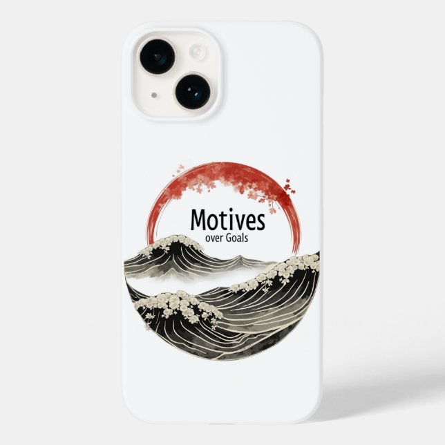 Coques Case-Mate iPhone Vibes motivationnelles uniquement : citations insp (Verso)