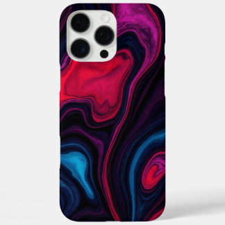 Coque iPhone 16 Pro Max Vibrant Abstrait brillant coloré