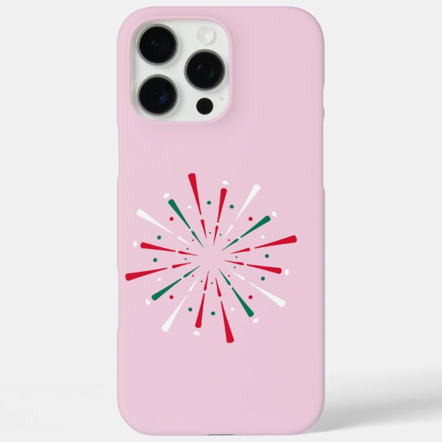 Coques Case-Mate iPhone Vibrant Celebration Confetti, Fireworks  (Verso)