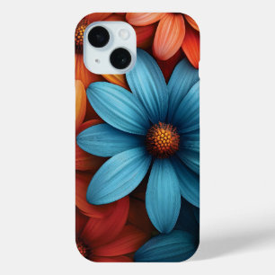 Coque Case-Mate iPhone Vibrant couleur marron, bleu, jaune, couleur orang