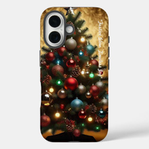 Coque Pour iPhone 16 "Vibrant Holiday Cheer"