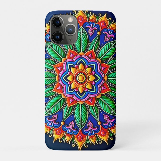 Coques Case-Mate iPhone Vibrant Mandala Artistry (Dos)