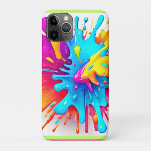 Case-Mate iPhone Case Vibrant Peinture néon art éclatant