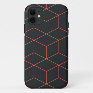 Case-Mate iPhone Case Vibrant, rétro, simple, cool, tendance motif cube