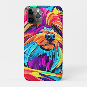 Case-Mate iPhone Case Vibrant Yorkie pop art