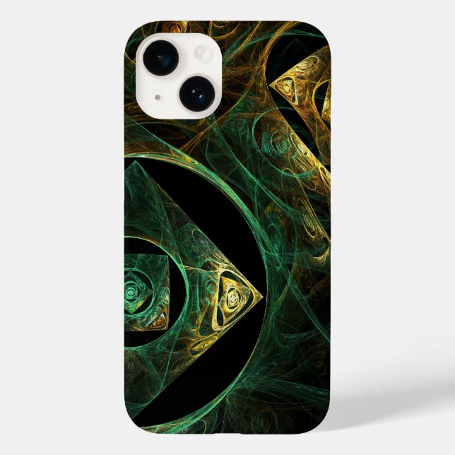 Coques Case-Mate iPhone Vibrations magiques Art Abstrait (Verso)