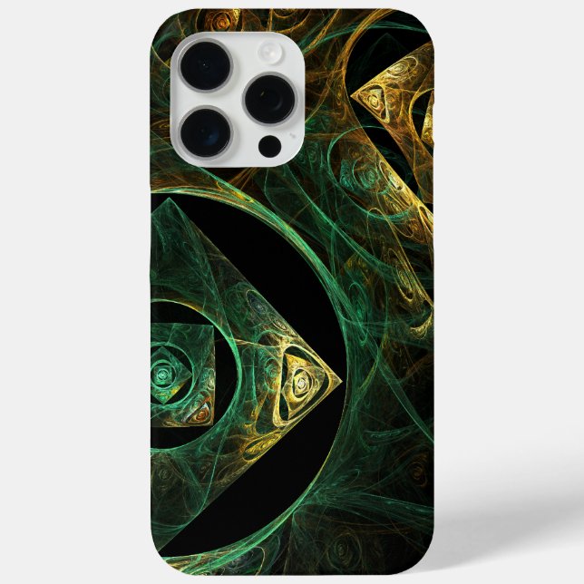 Coques Case-Mate iPhone Vibrations magiques Art Abstrait (Verso)