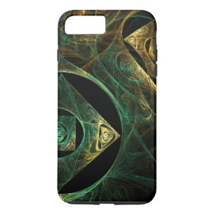Coque iPhone 8 Plus/7 Plus Vibrations magiques Art Abstrait dur