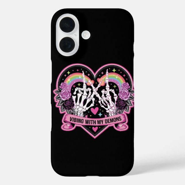 Coques Case-Mate iPhone Vibrer avec mes démons (Verso)