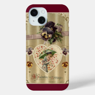 Coque Case-Mate iPhone Victorian Lady Vintage Valentine