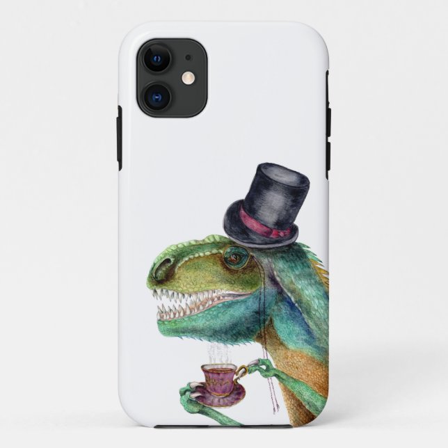 Coques Case-Mate iPhone Victorian Tyrannosaure (Dos)
