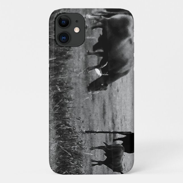 Coques Case-Mate iPhone Vie agricole, famille de vaches (Dos)