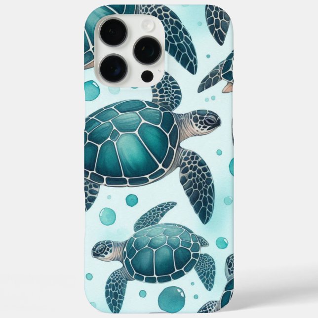 Coques Case-Mate iPhone Vie de tortue marine (Verso)