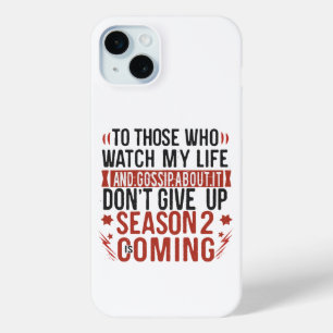 Coque Case-Mate iPhone Vie drôle potins rumeur blague humour sarcastique