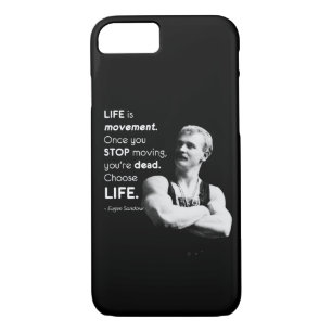 Coque iPhone 8/7 Vie - Eugen Sandow Bodybuilding Motivation