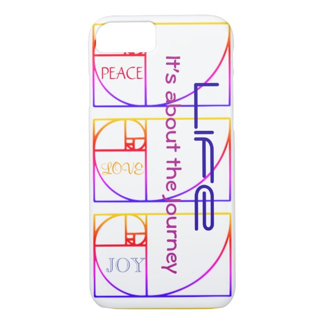 Coques Case-Mate iPhone Vie - Il s'agit du voyage (Dos)