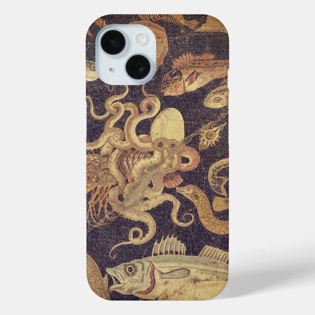 Coques Case-Mate iPhone Vie marine, mosaïque de Pompéi (Verso)